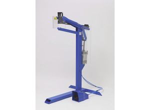 7317141205939 - Feststehende Heftmaschine für Flachheftung pneumatisch für Klammern 15 - 22 mm