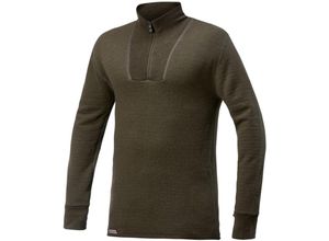 7317430035735 - Zip Turtleneck 200 Rollkragenhemd   Merino Shirt langarm Pine Green Gr m - Woolpower