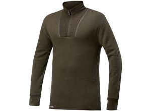 7317430035742 - Zip Turtleneck 200 Rollkragenhemd   Merino Shirt langarm Pine Green Gr l - Woolpower