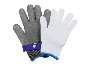 7317829372441 - Shining House - Anti-Schnitt-Handschuhe Arbeitshandschuhe Hochleistungsschutz Stufe 5 Küchenschutzhandschuh zum Schneiden von Fleisch