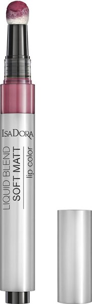 7317851217864 - Isadora Liquid Blend Soft Matt Lip Color 86 Deep Plum 3 ml