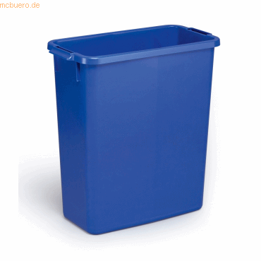 7318080496044 - 6 x Abfallbehälter Durabin 60l blau