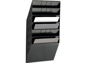 7318089785064 - DURABLE Wandprospektspender Querformat 6 x DIN A4 VE 2 Stk schwarz