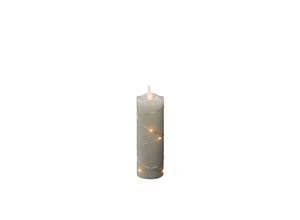 7318301825189 - Konstsmide Christmas LED-Wachskerze creme Lichtfarbe Bernstein 152 cm