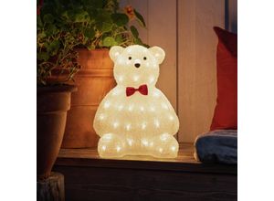 7318302461034 - Konstsmide Christmas LED-Dekofigur Teddybär klar IP44 Höhe 38 cm