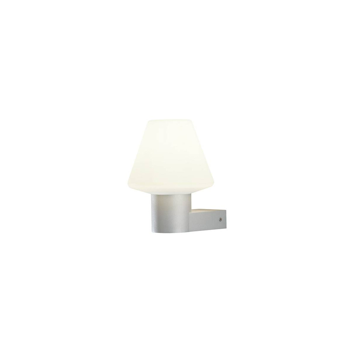 7318302713027 - Konstsmide Lighting - Konstsmide Barletta Moderne Dome-Wandleuchte für den Außenbereich grau IP44