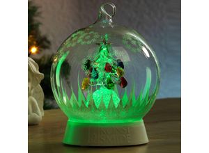 7318303407000 - Konstsmide Christmas LED-Dekoleuchte Glaskugel Weihnachtsbaum