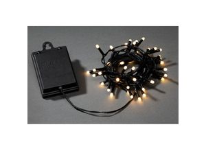 7318303724138 - 3724-130 Lichterkette Außen batteriebetrieben Anzahl Leuchtmittel 40 led Warmweiß Beleu - Konstsmide