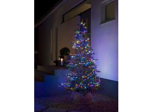 7318303868535 - LED-Lichterkette KONSTSMIDE Weihnachtsdeko aussen Lichterketten Gr Dioden 600 St Flammen 600 St Kabellänge 5 m x Gesamtlänge 1818 m schwarz Lichterketten und Lichtschlauch Micro LED Compactlights 600 bunte Dioden