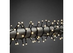 7318303869136 - LED-Lichterkette KONSTSMIDE Weihnachtsdeko aussen Lichterketten Gr Dioden 800 St Flammen 800 St Kabellänge 5 m x Gesamtlänge 2258 m schwarz Lichterketten und Lichtschlauch Micro LED Compactlights 800 warmweiße Dioden