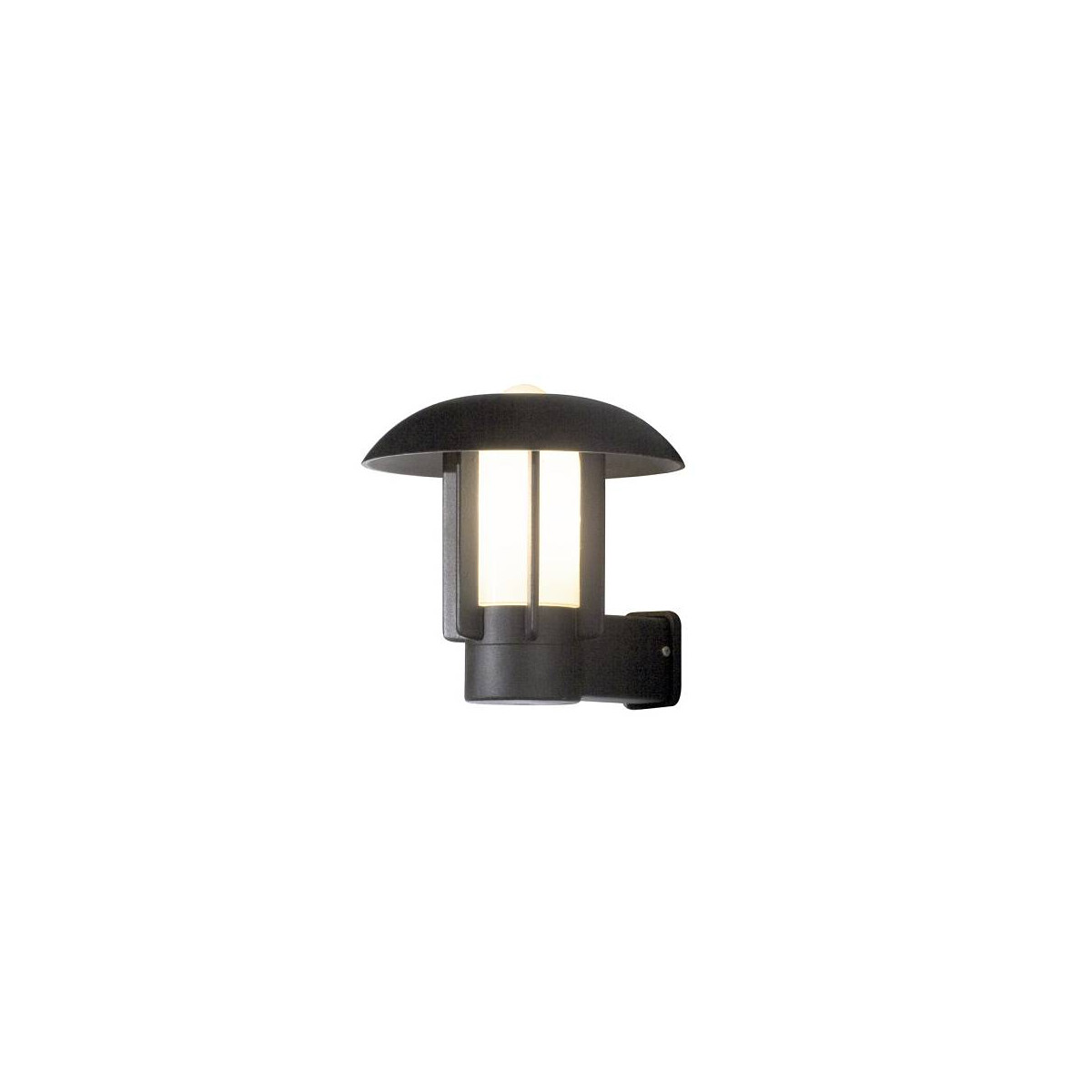 7318304017529 - Konstsmide Lighting - Konstsmide Heimdal Outdoor Classic Lantern Mattschwarze Wandleuchte IP44