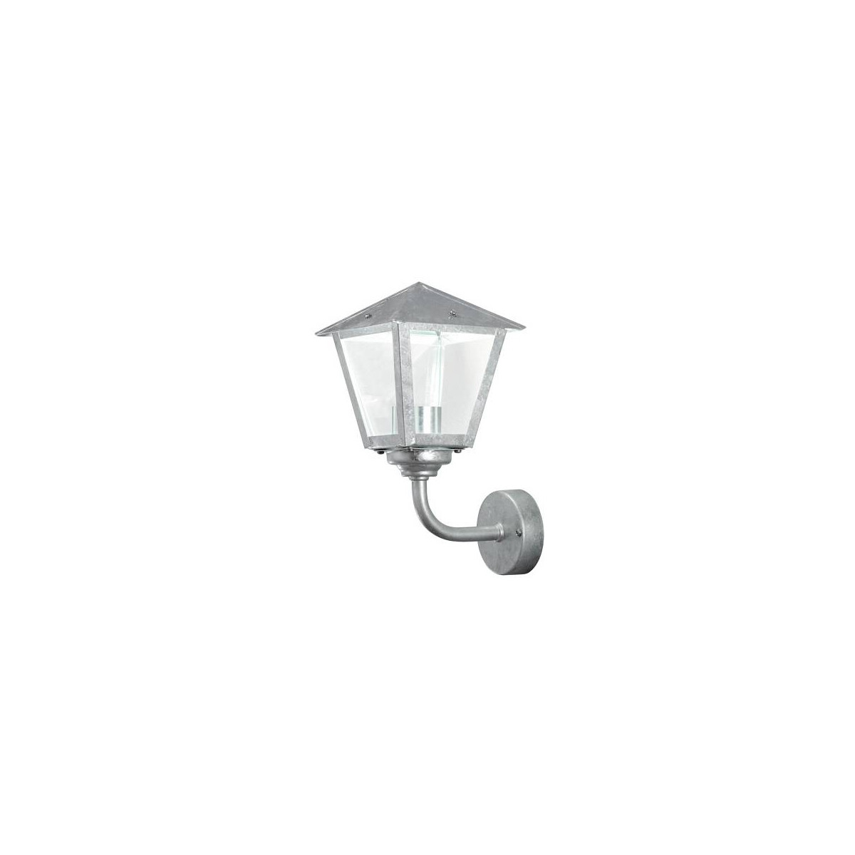 7318304403209 - Konstsmide Lighting - Konstsmide Benu Outdoor Classic Laterne Wandleuchte Up led 8W verzinkter Stahl IP23