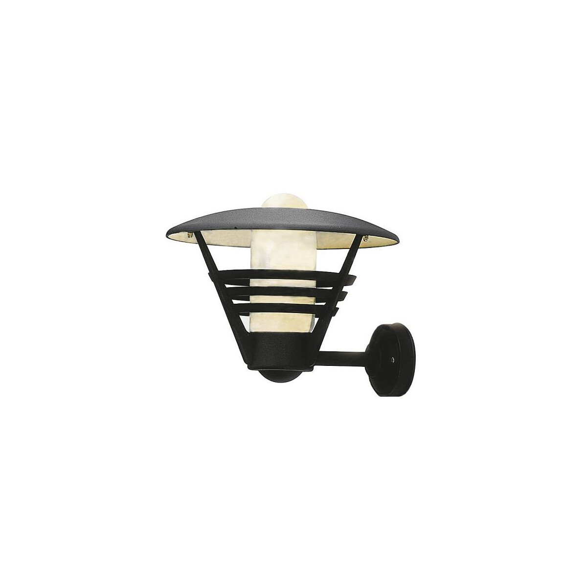 7318305037502 - Konstsmide Lighting - Konstsmide Gemini Outdoor Classic Lantern Wandleuchte Mattschwarz IP23