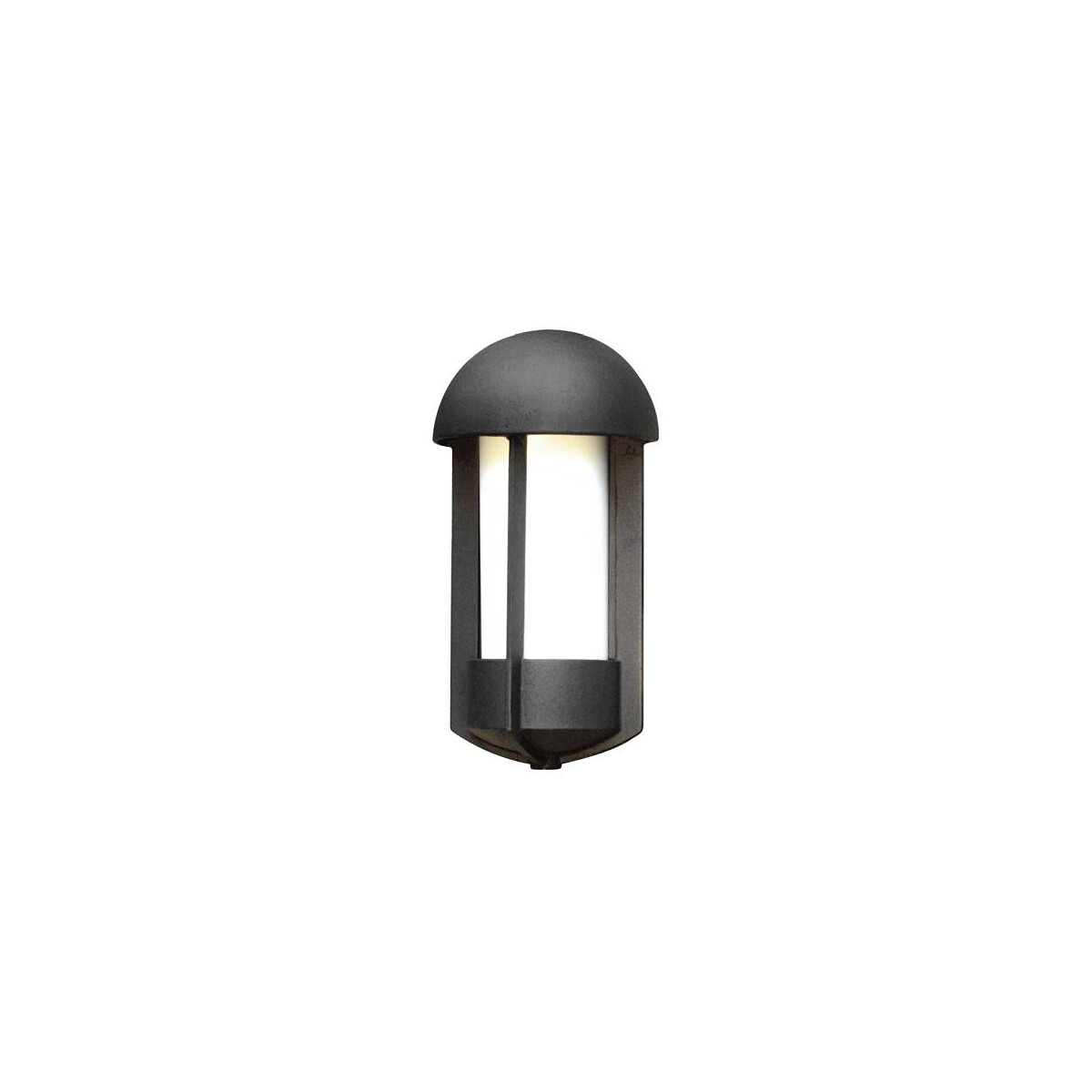 7318305107526 - Konstsmide Lighting - Konstsmide Tyr Outdoor Classic Mattschwarze Wandleuchte IP23