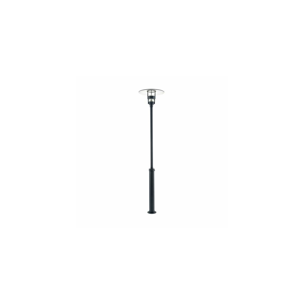 7318305247505 - Konstsmide Lighting - Konstsmide Freja Outdoor Classic Head and Lamp Post Mattschwarz Max Watt 1x 60 E27 IP44