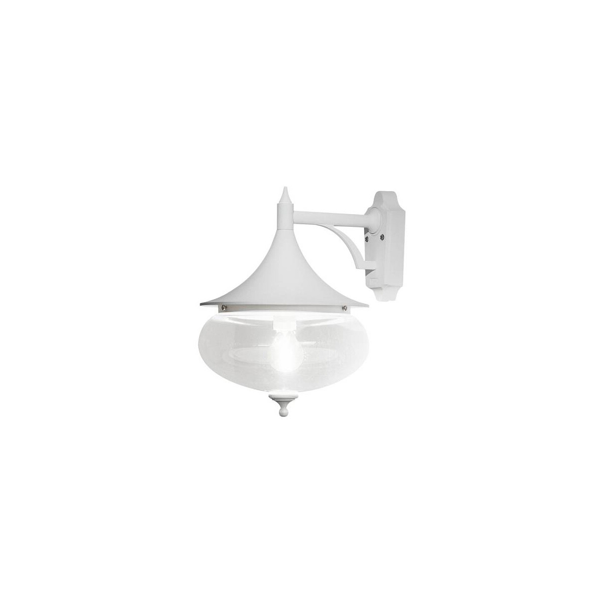 7318305812505 - Libra 581-250 Außenwandleuchte Energiesparlampe LED E27 100 W Weiß