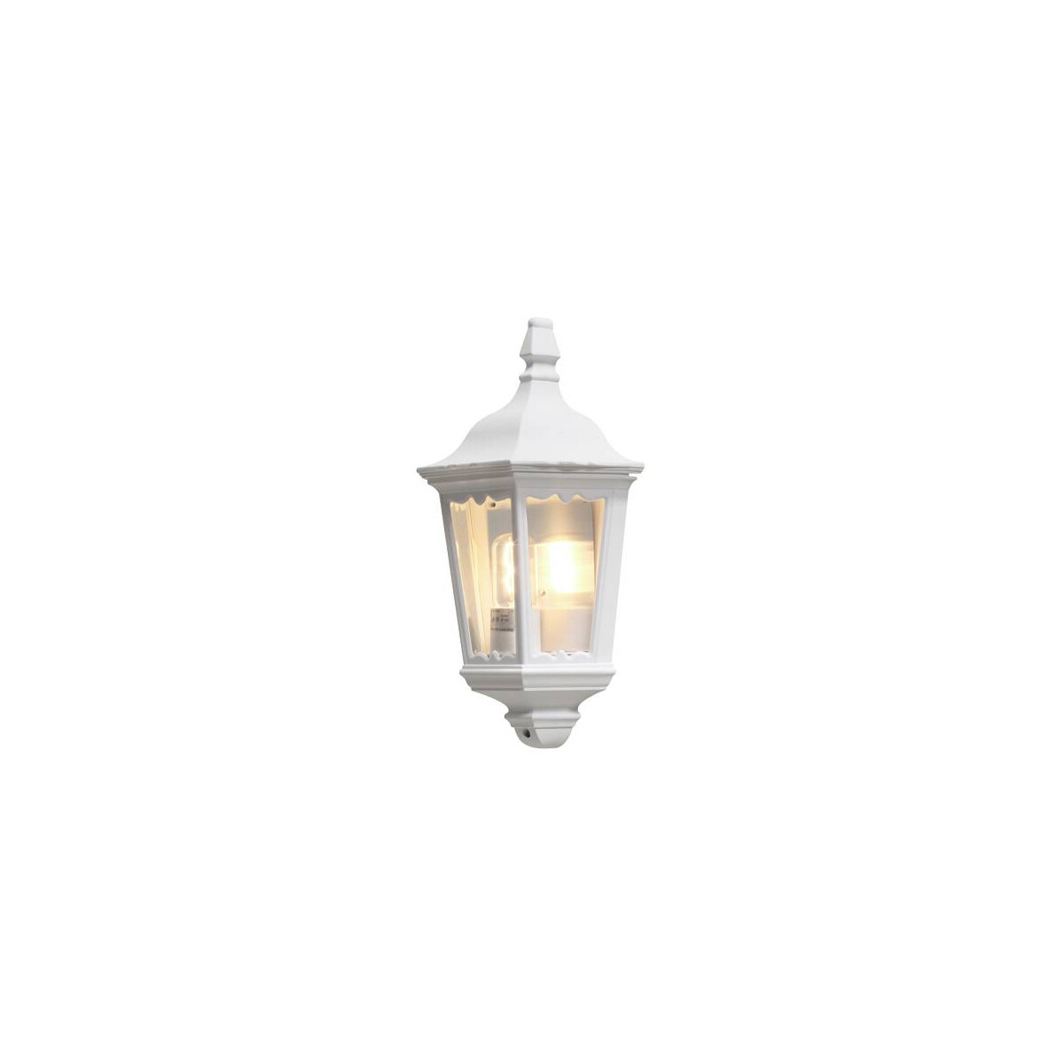 7318307229257 - Konstsmide Firenze Outdoor Classic Lantern Unterputzleuchte Mattweiß IP43