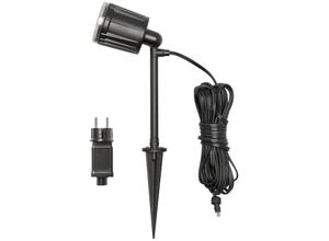 7318307447002 - Konstsmide Lighting - Konstsmide Amalfi Outdoor Spike Light 12V High Power led Spot 4x 1W IP44