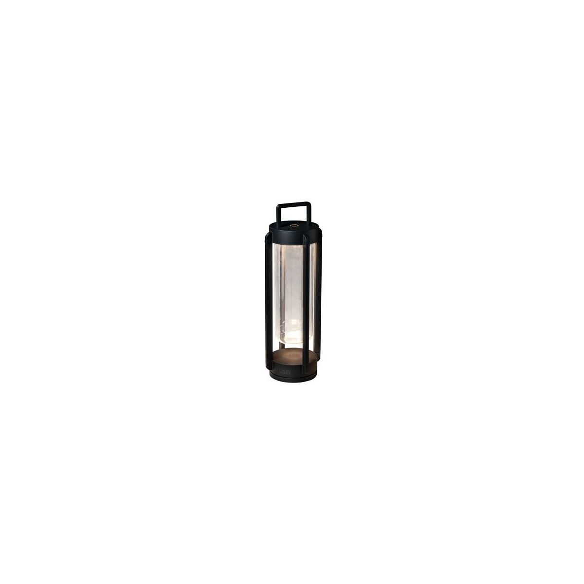 7318307823752 - LED Laterne KONSTSMIDE Otranto Lampen Gr Ø 15 cm Höhe 44 cm 2 St schwarz Otranto LED USB-Latene 44cm schwarz dimmbar 2700K3000K