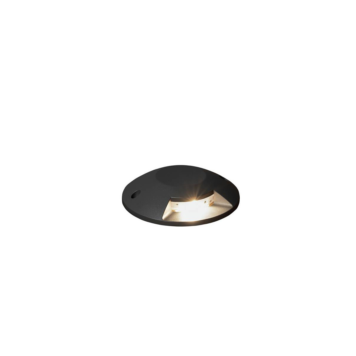 7318307880373 - Konstsmide Lighting - Konstsmide Ground spot Bodeneinbau-Effektleuchte für den Außenbereich Deckleuchte Aufbauleuchte Dunkelgrau 5 w led 1-fach IP65