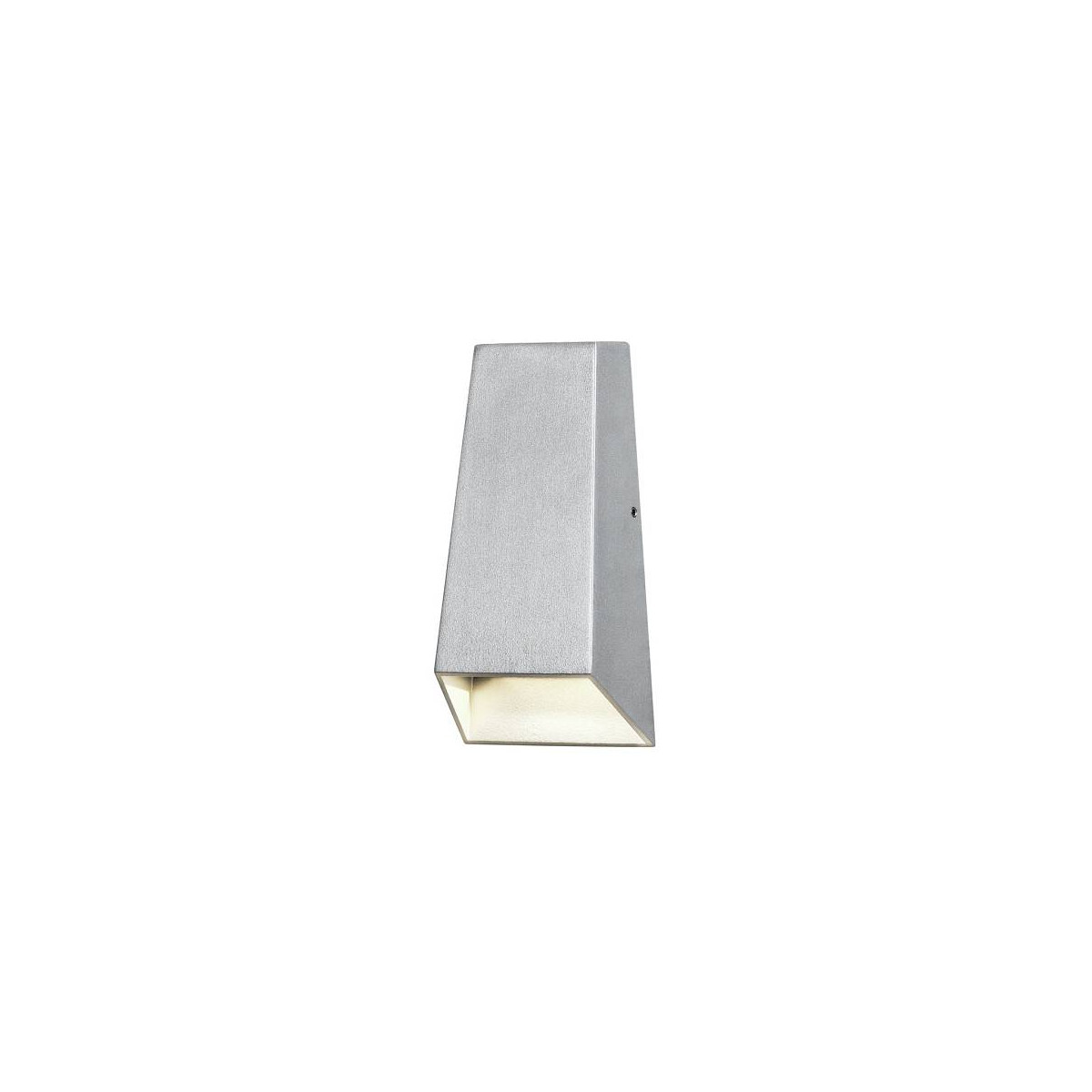 7318307911312 - Konstsmide Lighting - Konstsmide Imola Outdoor Modern Up Down Graue Wandleuchte 2x 3W High Power led IP54