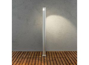 7318307923315 - Konstsmide Monza Outdoor Modern Aluminium Poller High Power LED 2x 3W IP54