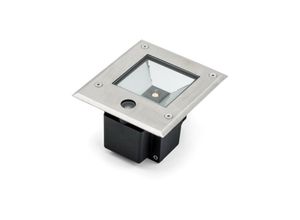 7318307952315 - Konstsmide Lighting - Konstsmide Ground spot Quadratische Bodeneinbauleuchte aus Edelstahl für den Außenbereich Hochleistungs-LED 6 w 230 v