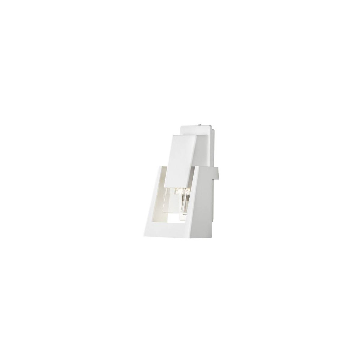 7318307979251 - Konstsmide Lighting - Konstsmide Potenza Moderne Wandleuchte für den Außenbereich Weiß Single GU10 IP54