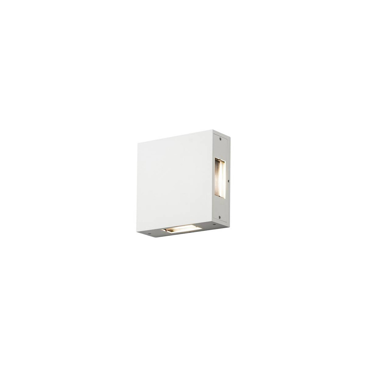 7318307984255 - Konstsmide Lighting - Konstsmide Cremona Moderne Wandleuchte für den Außenbereich Weiß 4x 3 Hochleistungs-LED IP54