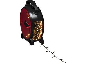 7318308381077 - E (A bis G) LED-Lichterkette KONSTSMIDE Weihnachtsdeko aussen Lichterketten Gr Dioden 800 St Kabellänge 10 m x Gesamtlänge 6593 m schwarz Lichterketten und Lichtschlauch 800 warm weiße Dioden