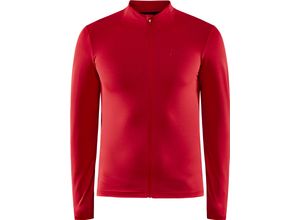 7318573586467 - CRAFT Core Bike Essence Trikot Rückentaschen Reißverschluss für Herren rot XL