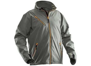 7319440627771 - J1201-dunkelgrau-XXXL Softshell Jacke Kleider-Größe XXXL Dunkelgrau