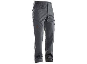 7319440660280 - J2313-dunkelgrau-52 Bundhose normale Größe +5cm Dunkelgrau Kleider-Größe 52