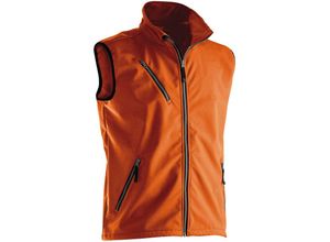 7319440677202 - Jobman Workwear - Jobman Softshell-Weste 7502 Orange Gr xl - Orange