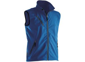 7319440677424 - Softshell-Weste 7502 Blau Gr m - Jobman