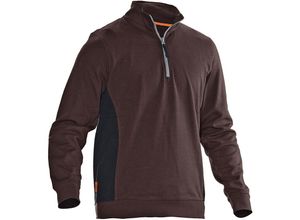 7319440678476 - Jobman Workwear - Jobman Sweatshirt 5401 Braun Schwarz Gr l - Braun 7319440678476 - Jobman Workwear - Jobman Sweatshirt 5401 Braun Schwarz Gr l - Braun