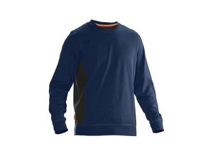 7319440679404 - Sweatshirt dunkelblau   schwarz Größe XS