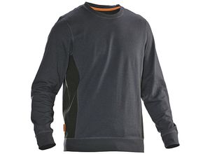 7319440679626 - Jobman Workwear - Jobman Sweatshirt 5402 Grau Schwarz Gr 3XL - Grau 7319440679626 - Jobman Workwear - Jobman Sweatshirt 5402 Grau Schwarz Gr 3XL - Grau