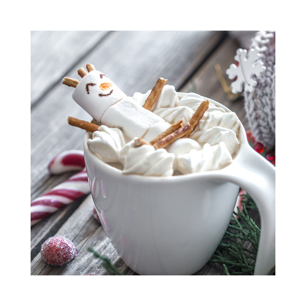 7321012108724 - Weihnachtlicher Zelltuchserviette 33x33cm 7321012108724 Paper+Design 20 Stück