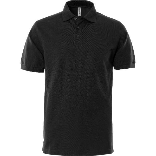7322302101975 - 1724 Acode Poloshirt PIQ schwarz Größe L 7322302101975 Fristads