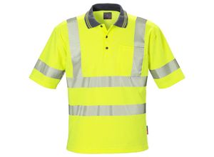 7322302300361 - Fristads Kansas 100972-130-XL Hi-Vis Poloshirt Kurzarm 7406 TPS Warnschutz