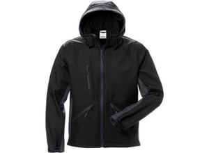 7322302665767 - Fristads - Acode 124149-586-M Acode WindWear Softshell-Jacke 1414 shi Marine Grau Softshell