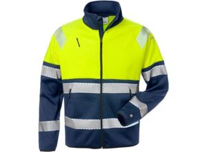 7322302837300 - Fristads - 129509-171-3XL High Vis Sweatjacke Kl 1 4517 ssl Dynamic Reißverschlu