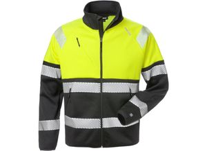 7322302837355 - 129509-196-L High Vis Sweatjacke Kl 1 4517 ssl - Reißverschluss bis z - Fristads