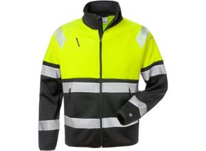 7322302837386 - Fristads 129509-196-3XL High Vis Sweatjacke Kl 1 4517 SSL - Reißverschluss bis