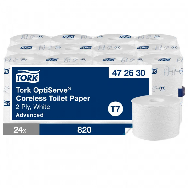 7322542403815 - Toilettenpapier T7 Advanced 2-lagig 24 Rollen 7322542403815 24 Rolle