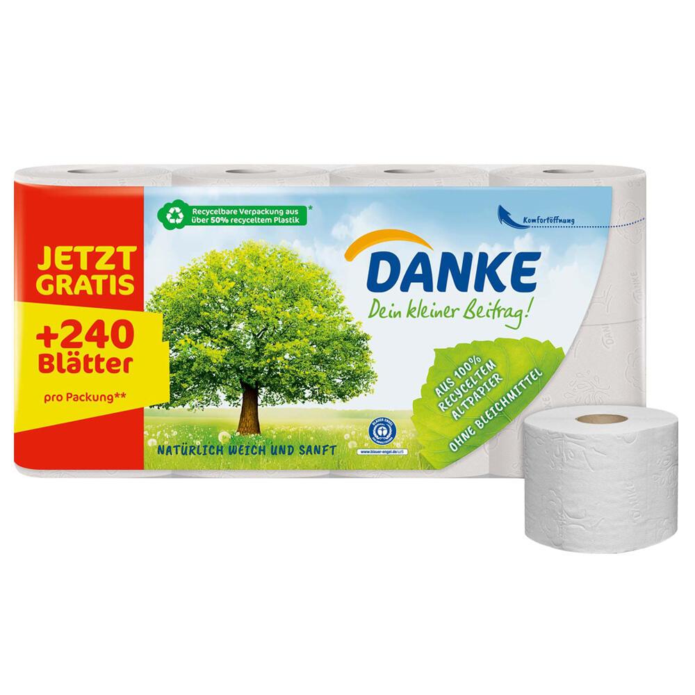 7322542406014 - Toilettenpapier  10807 3-lagig naturweiß 180 Blatt   Rolle 7322542406014 8 Rolle