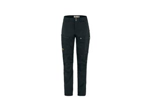 7323450689391 - Abisko Midsummer Zip Off Trousers W Damen (Schwarz 34) Wanderbekleidung