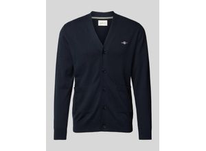 7325707089725 - Strickjacke mit Label-Stitching