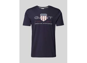 7325707160189 - GANT Archive Shield Logo T-Shirt Evening Blue